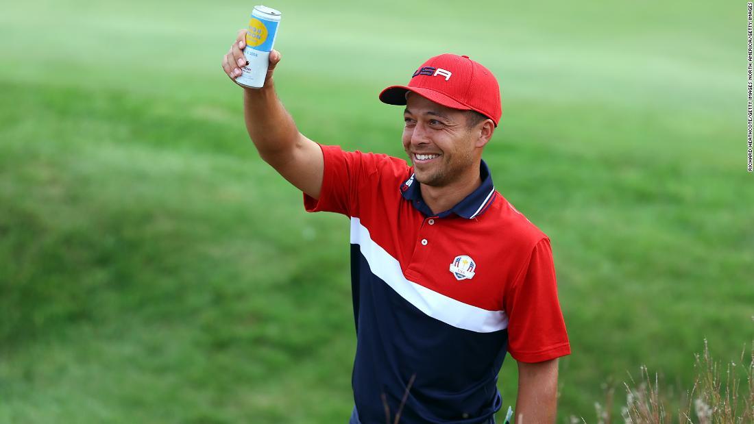 Xander Schauffele reveals his father is 'hogging' his Olympic gold