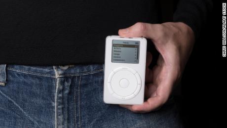 Apple iPod First generation, with a mechanical scroll wheel, was released on October 23, 2001.