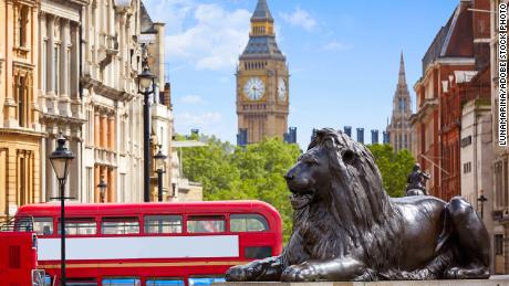 There are four &quot;Landseer Lions&quot; in London&#39;s Trafalgar Square.
