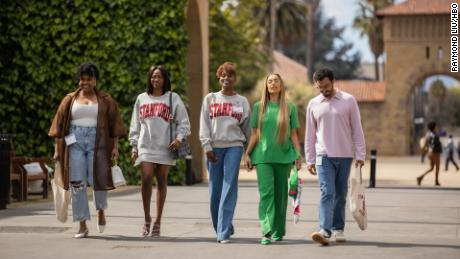 The cast of "Insecure"  in the first episode of season 5.
