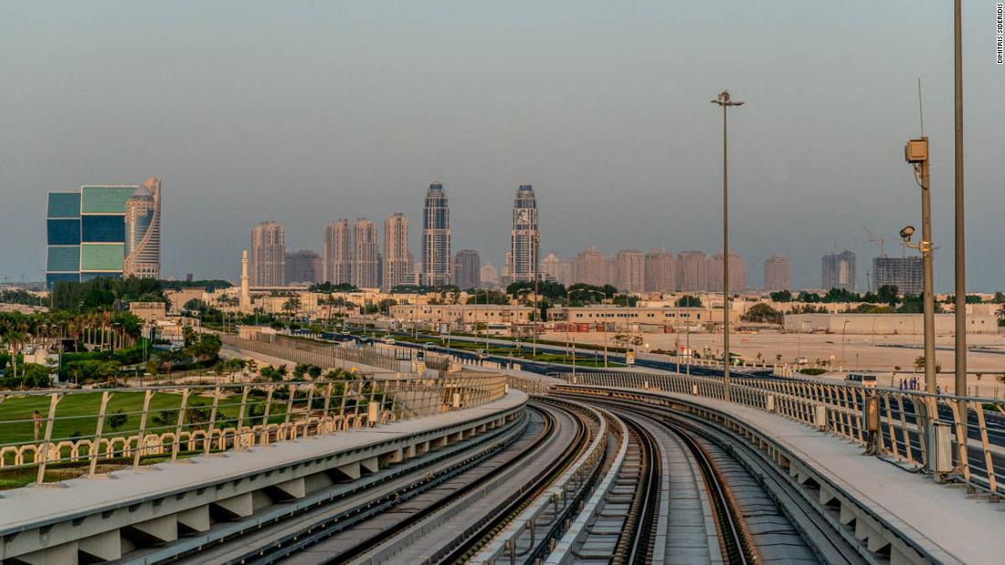 The gleaming metro system built under the desert