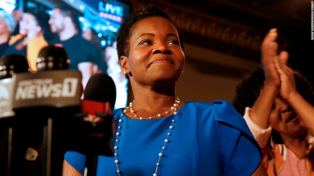 Buffalo's India Walton won the Democratic primary for mayor. Now she has to defeat incumbent Byron Brown -- again