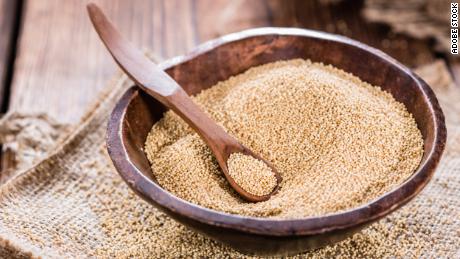 Amaranth is a tiny, gluten-free grain.