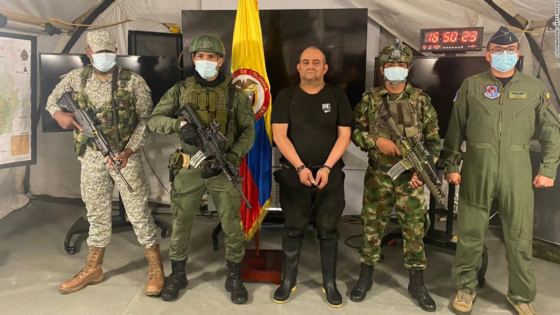 Colombia captures its 'most-feared' drug lord Dairo Antonio Usuga