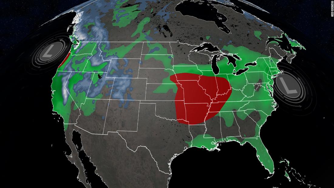 A ‘triple play’ of weather hazards will unfold this week across the US – CNN