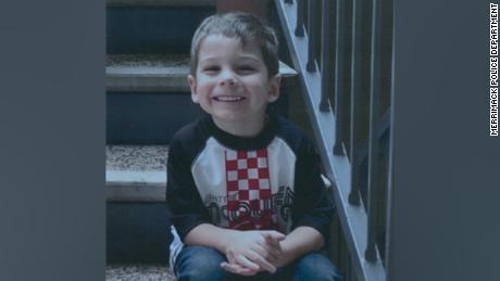 Elijah Lewis, a 5-year-old boy who was reported missing in New Hampshire on October 14.