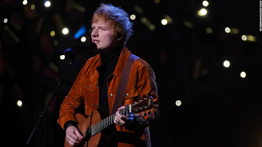 Ed Sheeran says he tested positive for Covid-19