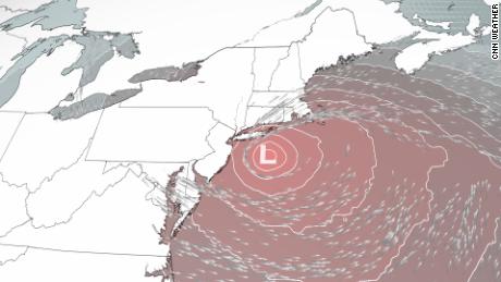 The National Weather Service warns of rapidly developing East Coast storm