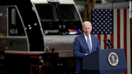 Biden pitches spending plans in New Jersey ahead of key week for Hill negotiations