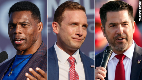 Trump supported Herschel Walker, Max Miller and Sean Parnell.  They are now facing scrutiny of their past