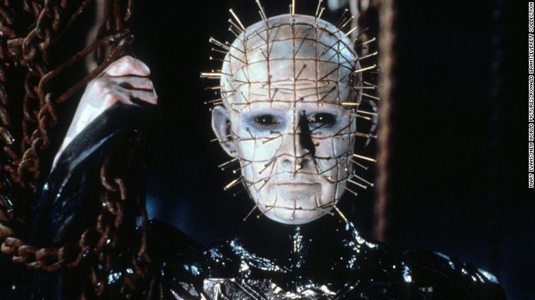 Doug Bradley as Pinhead in the classic horror movie "Hellraiser."