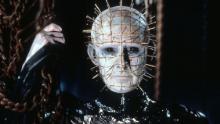 Doug Bradley as Pinhead in the classic horror movie "Hellraiser"