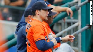 Berman] Along with the @astros going against the @Braves in the 2021 World  Series, the matchup also includes father and son on opposite sides. Astros  hitting coach Troy Snitker and his dad