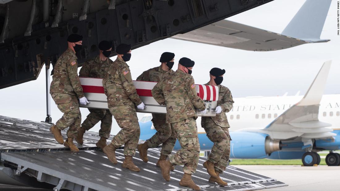 Senate sends bill awarding Congressional Gold Medal to US service members killed in Kabul airport bombing to Biden's desk