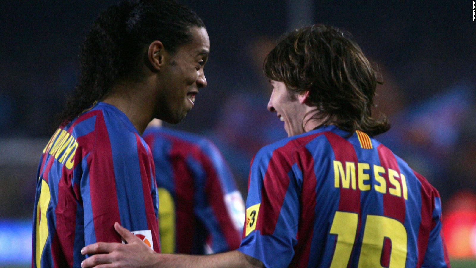 Messi y Ronaldinho: una amistad entre genios del fútbol que perdura con ...