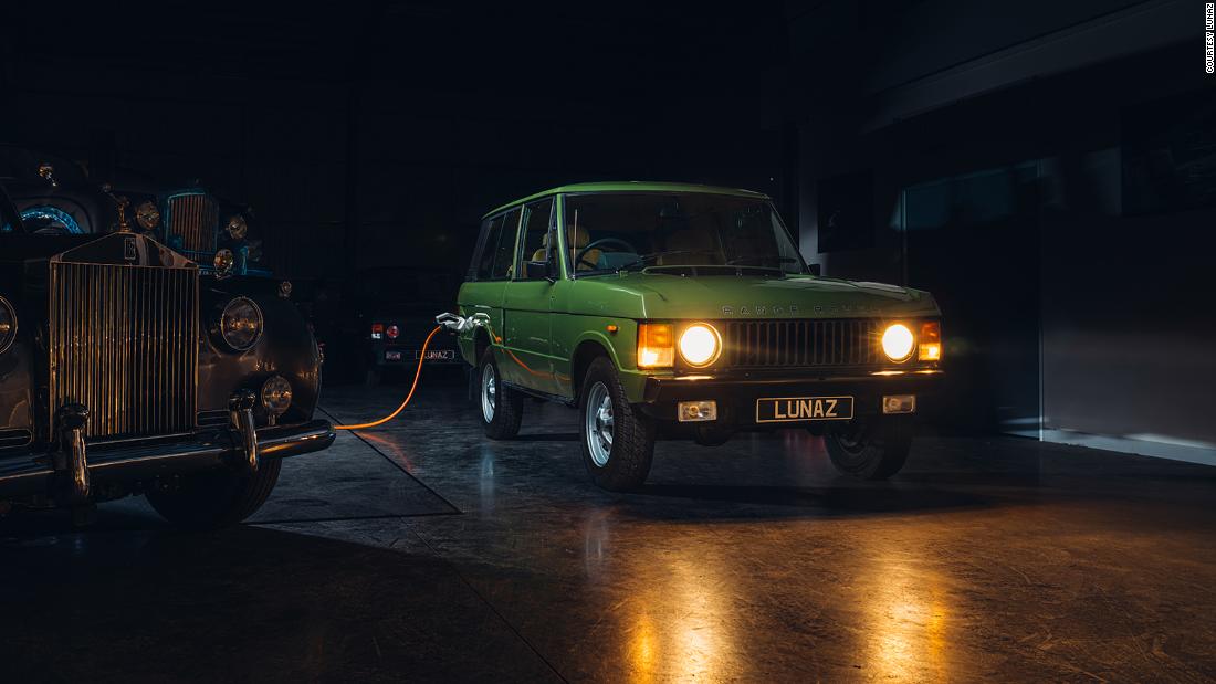 Founded in 2018 by David Lorenz and Jon Hilton, the company&#39;s initial offerings are focused on converting iconic British brands and models -- such as this classic Range Rover. According to Lorenz, renovations take thousands of hours, and cost upwards of $250,000. 