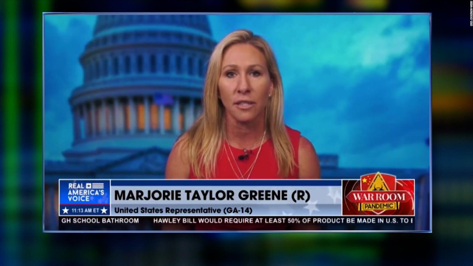 Marjorie Taylor Greene Is Now Trying To Justify The January 6 Riot Cnnpolitics 