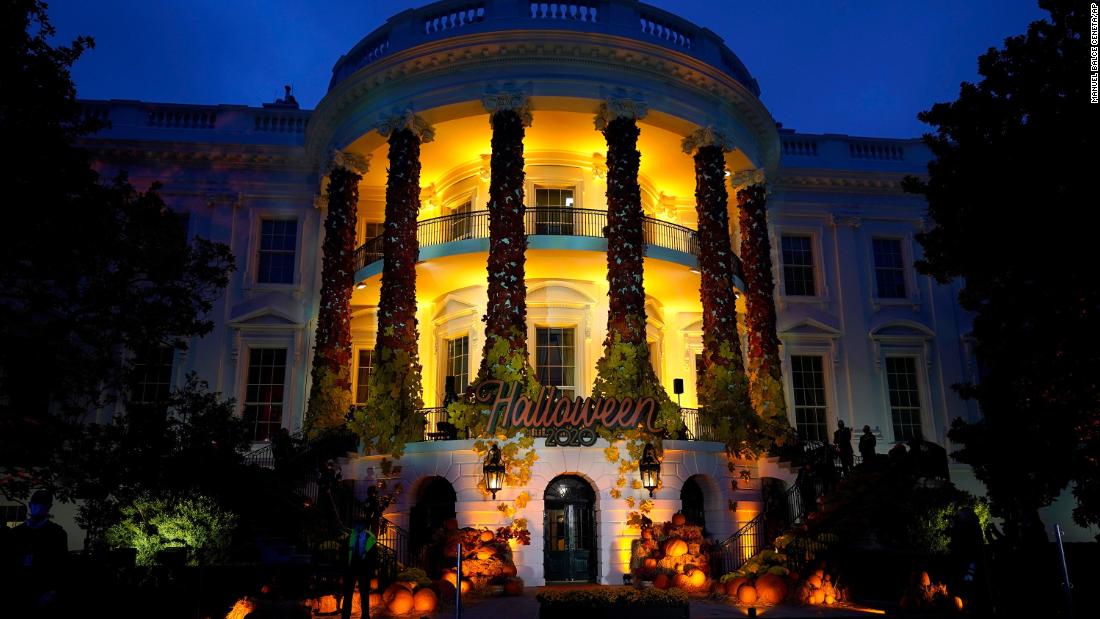 There won't be a White House Halloween celebration this year