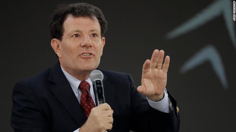 Former New York Times journalist Nicholas Kristof announces run for governor of Oregon