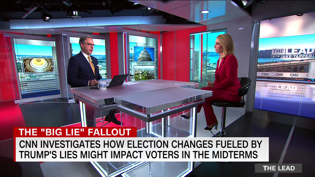 Dana Bash Investigates How Election Law Changes Fueled By Trump's Lies ...