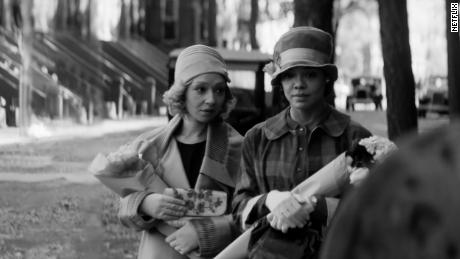 Ruth Negga and Tessa Thompson appear in &quot;Passing.&quot; 