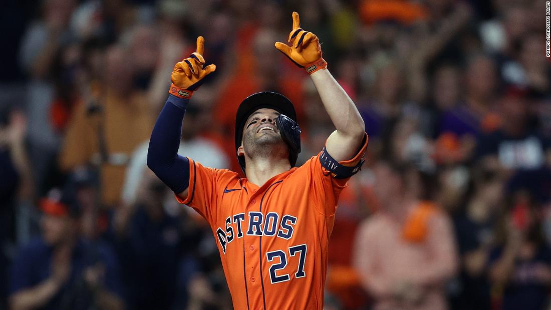 Jose Urquidy of the Houston Astros pitches during the first inning News  Photo - Getty Images