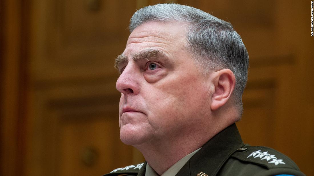 Joint Chiefs Chairman Gen. Mark Milley tests positive for Covid-19 – CNN