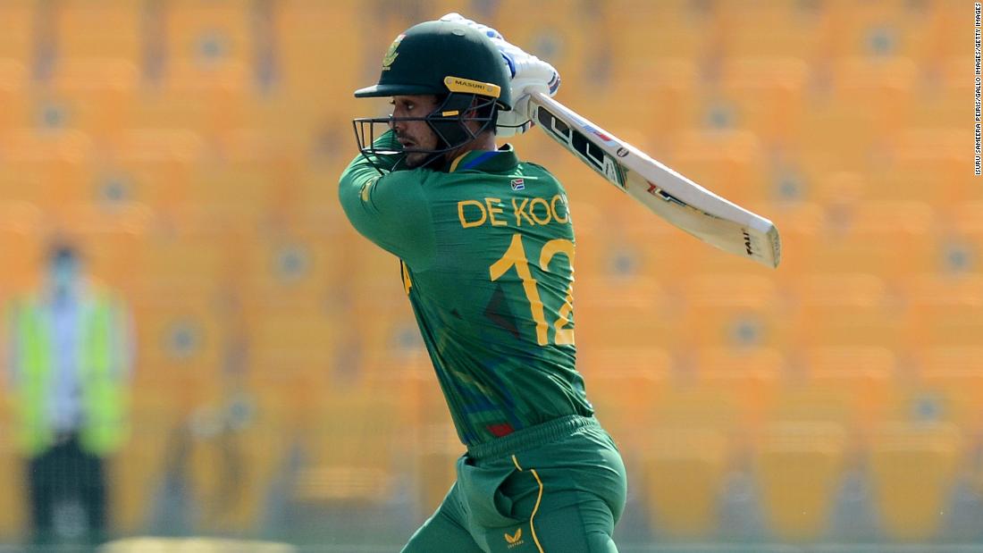South African cricketer Quinton de Kock apologizes for refusing to take the knee, insists he is 'not a racist'
