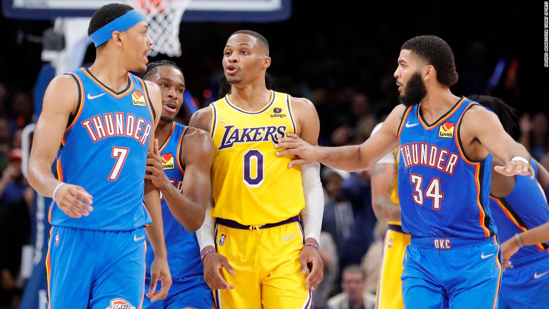 Lakers vs Thunder: LA blows 26-point lead in defeat to OKC - CNN