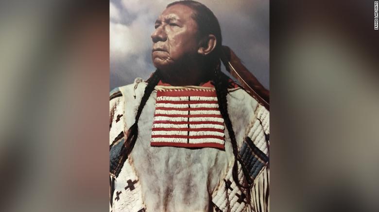 Sitting Bull's great-grandson Ernie Lapointe