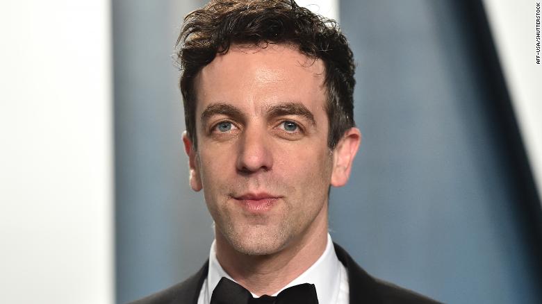 B.J. Novak’s face is everywhere and he’s OK with it