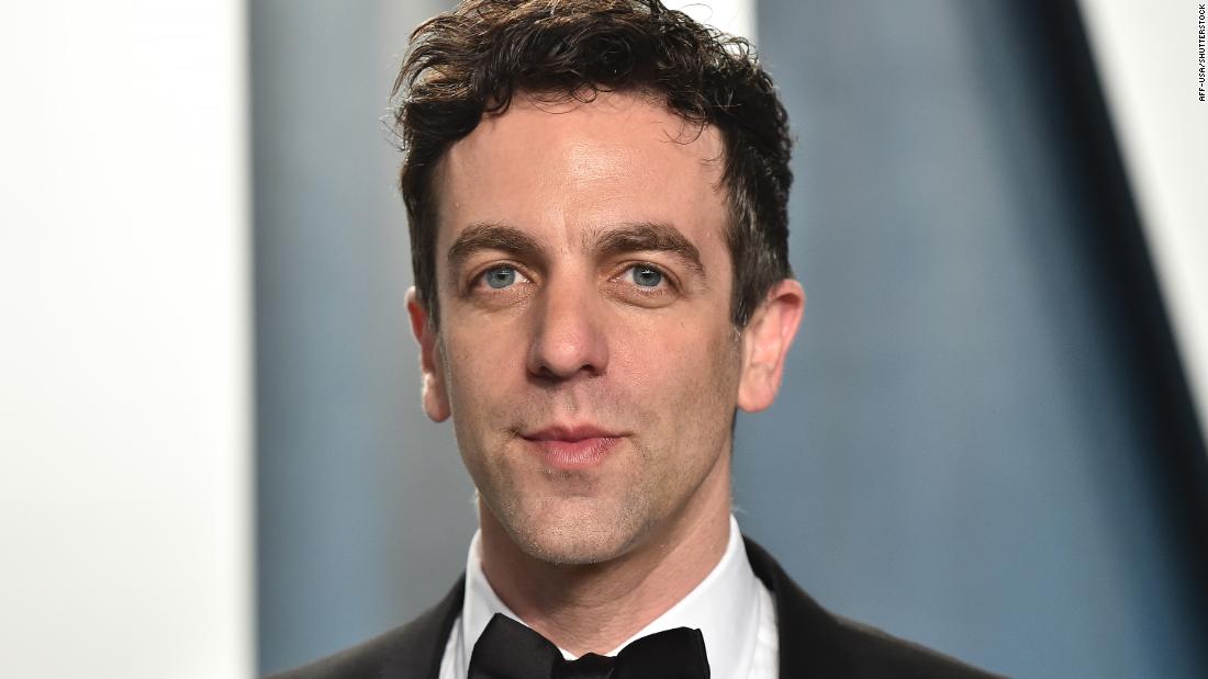 B.J. Novak’s face is everywhere and he’s OK with it