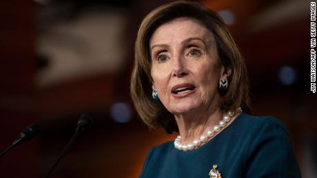 House Speaker Nancy Pelosi speaks at a news conference in late October.