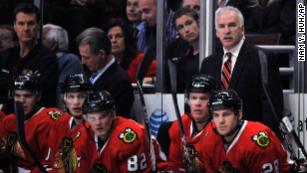 Ex-Blackhawks coach Joel Quenneville tailgates with Chicago Bears fans