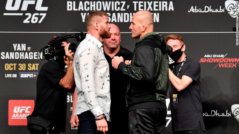 UFC 267: Jan Blachowicz vs Glover Teixeira — how to watch two blockbuster titles fights