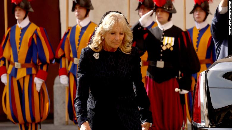Jill Biden surrounded by her family’s deep roots in Italy as she returns to the Eternal City