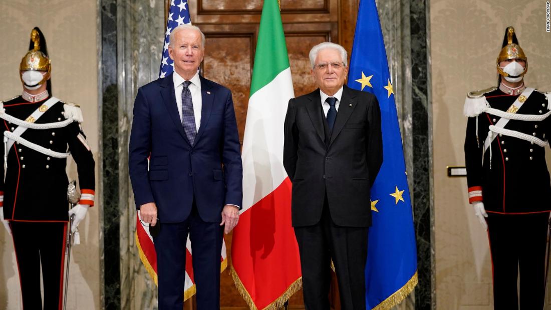 I leader italiani ospiteranno Biden nel primo giorno del Vertice europeo