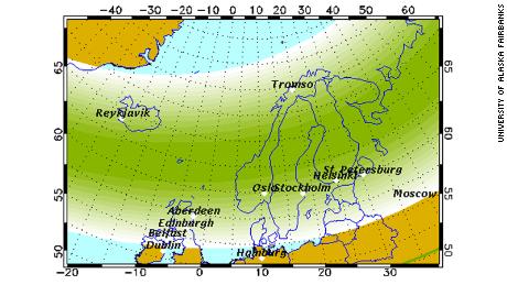 01 Aurora Forecast Europe Activity
