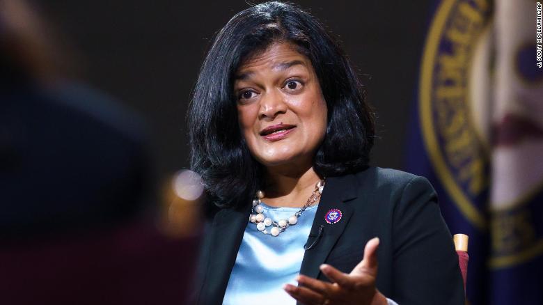 Jayapal says House progressives ready to ‘pass both bills’ without commitment from Manchin and Sinema
