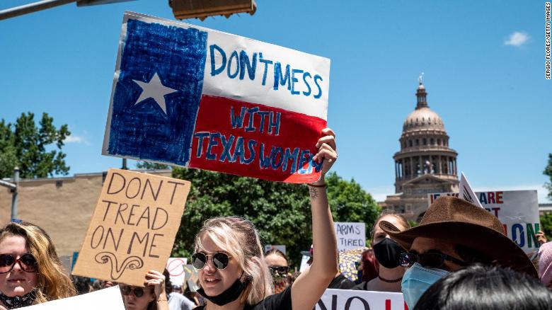 Supreme Court hears dispute over Texas law that blocks most abortions in the state