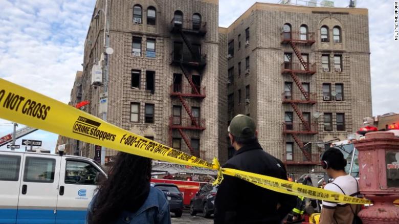 Fire in New York City injures 9 firefighters, 2 civilians