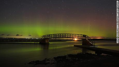 Aurora borealis may be hidden over mainland US, but the northern lights could put on a show in other countries