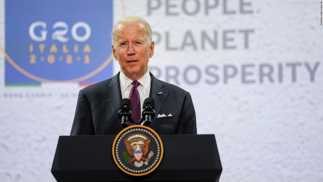 Biden says international support for him is strong despite domestic struggles