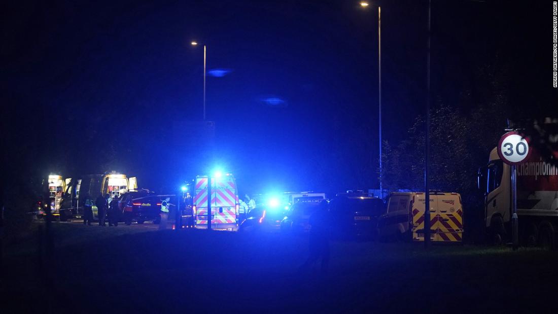 A 'number of people' injured after UK train crash, police say