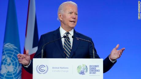 Biden betont beim Klimagipfel den Optimismus, dass „die Menschen einen Grund zur Sorge haben“.