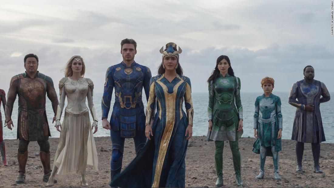 'Eternals' opens with $71 million at the box office despite flat reviews