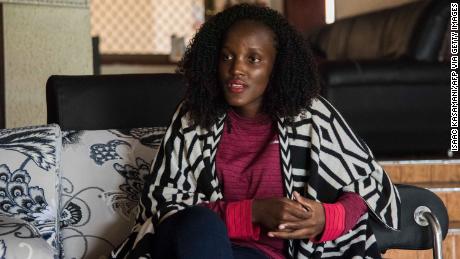 Ugandan climate activist Vanessa Nakate in her home in Kampala.