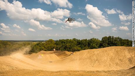 Tyler Bereman riding at Red Bull Imagination 2.