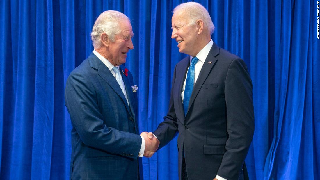 Prince Charles meets Biden at climate summit