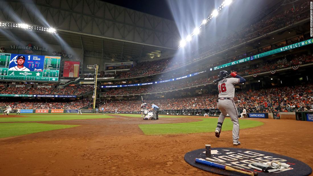 Atlanta Braves ground Houston Astros to seal first World Series title in 26  years, World Series
